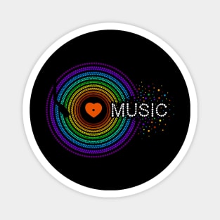 I love music Magnet